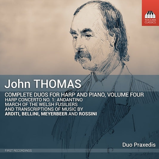 Praxedis&Praxedis - John Thomas:Duos For Harp And Piano Vol.4 - Import CD