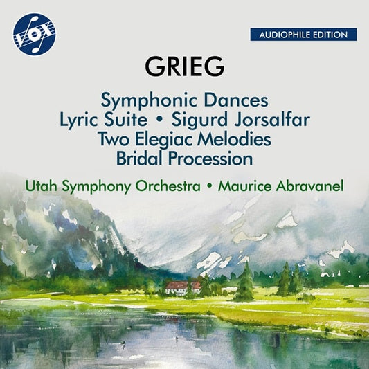 Maurice Abravanel - Grieg:Symphonic Dances - Import CD