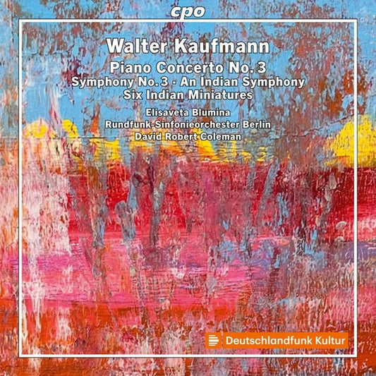 David Robert Coleman - Walter Kaufmann:Piano Concerto No.3 / Symphony No.3 - Import CD