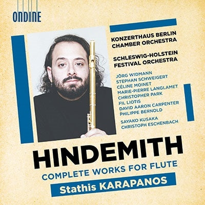 Stathis Karapanos - Hindemith:Complete Works For Flute - Import CD