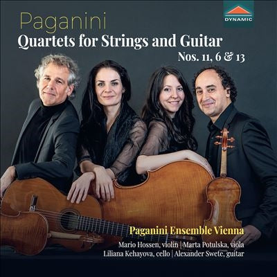Paganini Ensemble Vienna - Paganini:Quartet For Strings&Guitar No.11,6&13 - Import CD