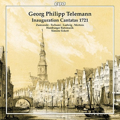 Simone Eckert - Telemann:Inauguration Cantatas 1721 - Import CD
