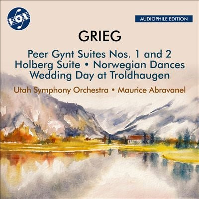Maurice Abravanel - Grieg:Peer Gynt Suites / Holberg Suite - Import CD
