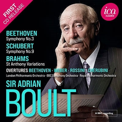 Adrian Boult - Beethoven:Symphony No.3 / Schubert:Symphony No.9 - Import 2 CD