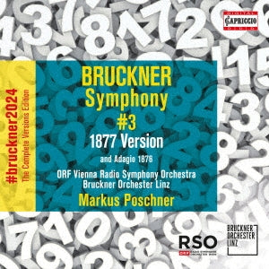 Markus Poschner  - Bruckner (1824-1896);Sym, 3, (1877): Poschner / Linz Bruckner O +adagio - Import CD