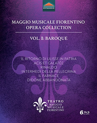 Ottavio Dantone, Accademia Bizantina, Federico Maria Sardelli, Carlo Ipata, L'Orchestra Del Maggio Musicale Fiorentino - Maggio Musicale Fiorentino Opera Collection Vol.1 -Baroque - Import 6 Blu-ray Disc Box Set
