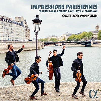 Quatuor Van Kuijk - Impressions Parisiennes For String Quartet - Import CD