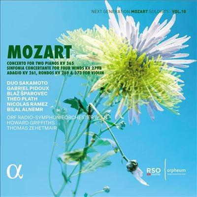 Piano Duo Sakamoto - Mozart:Concerto For Two Pianos / Sinfonia Concertante For Four Winds - Import CD