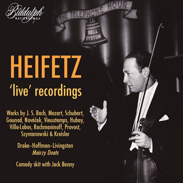 Jascha Heifetz - Live Recordings - Import CD