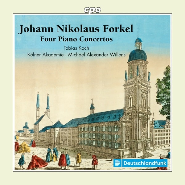 Tobias Koch - Forkel:Four Piano Concertos - Import 2 CD