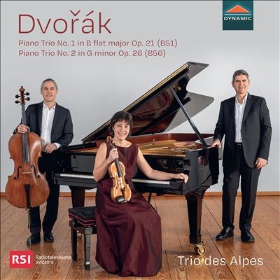 Trio Des Alpes - Dvorak:Piano Trio No.1&2 - Import CD