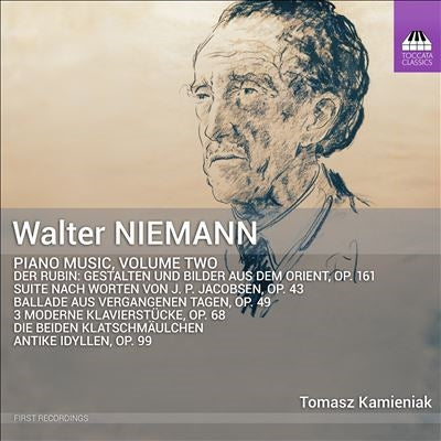 Tomasz Kamieniak Niemann, Walter (1876-1953) - Piano Works Vol.2 - Import CD