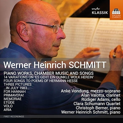 Anke Vondung - Werner Heinrich Schmitt:Piano Works / Chamber Music & Songs - Import CD