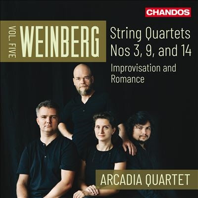 Arcadia Quartet Vainberg (1919-1996) - String Quartets Vol.5 - Import CD