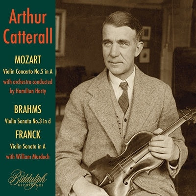 Arthur Catterall - Brahms:Violin Sonata No.3 / Franck:Violin Sonata - Import CD