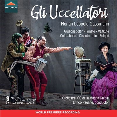 Enrico Pagano, Magda Grzywacz ICO Orchestra, Brindisi Gzuyonsdottil, Massimo Frigato. - Gassmann, Florian Leopold (1729-1774)Gli Uccellatori - Import 2 CD