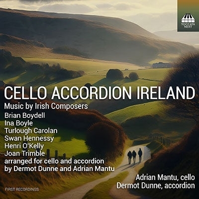 Adrian Mantou and Delmont Dan. - Cello Accordion Ireland -Music by Irish Composers - Import CD