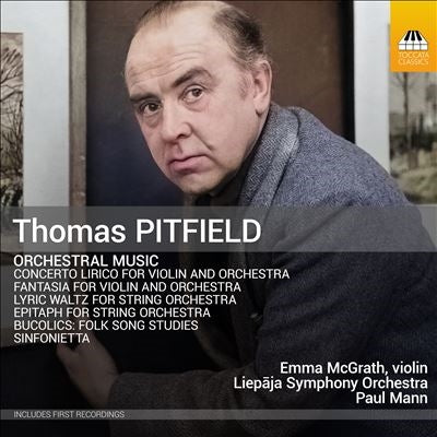 Paul Mann - Thomas Pitfield Orchestral Music Concerto Lirico For Violin And Orchestra - Import CD