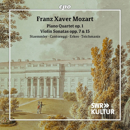 Hansjacob Staemmler - F.X.Mozart:Piano Quartet / Violin Sonata - Import CD