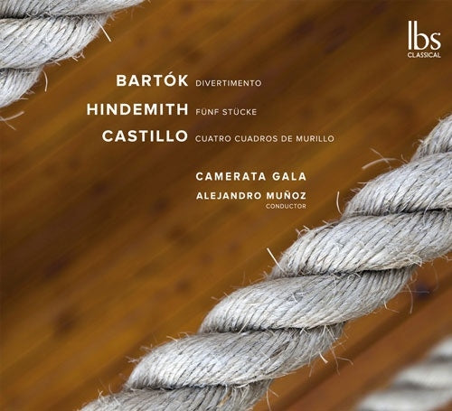 Alejandro Munoz - Bartok:Divertimento / Hindemith:Schulwerk 5 Pieces For String Orchestra - Import CD