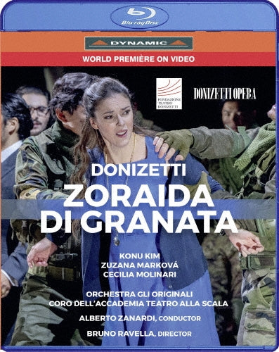 Alberto Zanardi - Donizetti (1797-1848) Zoraida Di Granata: Ravella Zanardi / Gli Originali O Konu Kim Markova C.molinari - Import Blu-ray Disc