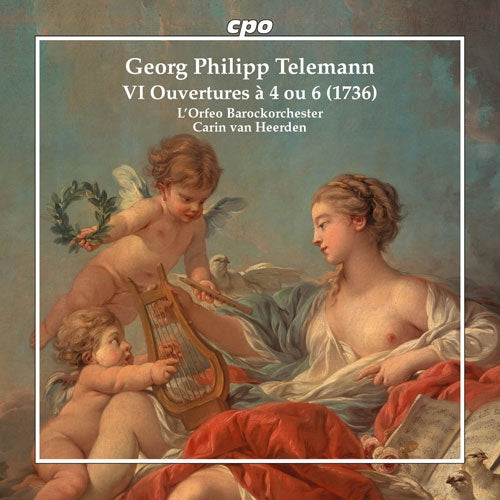 Carin Van Heerden - Telemann:6 Ouvertures - Import CD