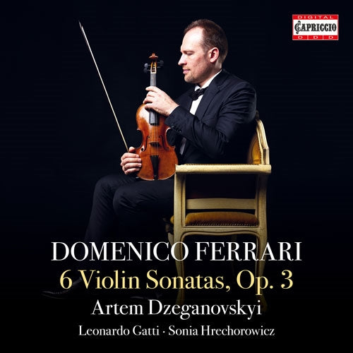 Artem Dzeganovsky - Domenico Ferrari:6 Violin Sonatas - Import CD