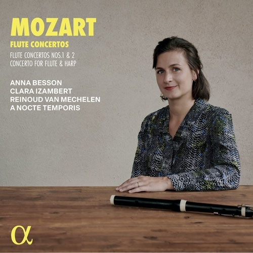Anna Besson	、Clara Izambert-Jarry、Reinoud van Mechelen、A Nocte Temporis - Mozart (1756-1791): Flute Concertos Nos.1, 2, Concerto for Flute & Harp : Anna Besson(Traverso)Clara Izambert(Hp)Reinoud Van Mechelen / A Nocte Temporis - Import CD