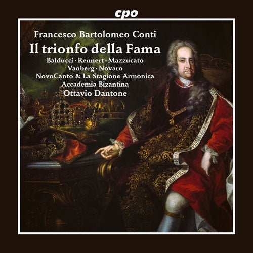 Ottavio Dantone、Accademia Bizantina、 NovoCanto Vocal Ensemble、La Stagione Armonica - Conti, Francesco Bartolomeo (1681-1732): Il Trionfo della Fama : Ottavio Dantone / Accademia Bizantina, Novo Canto, La Stagione Armonica, etc. - Import 2 CD