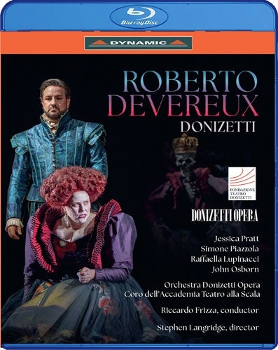 S.Langridge, Frizza / Donizetti Opera, J.Pratt, J.Osborn, S.Piazzola, Lupinacci, etc. - Donizetti (1797-1848): Roberto Devereux - Import Blu-ray Disc