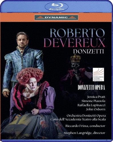 S.langridge Frizza / Donizetti Opera O J.pratt J.osborn S.piazzola Lupinacci - Donizetti (1797-1848): Roberto Devereux - Import Blu-ray Disc