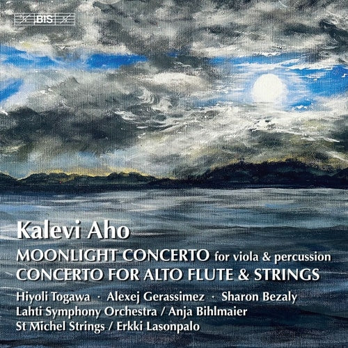 Sharon Bezaly、Erkki Lasonpalo、St. Michel String Orchestra、Togawa Hiyori - Kalevi Aho:Moonlight Concerto / Concerto For Alto Flute&Strings - Import SACD Hybrid