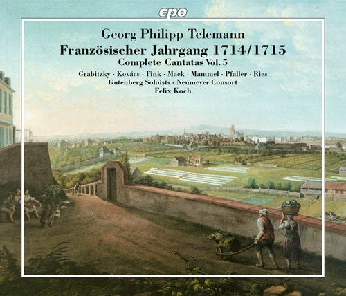 Felix Koch、Neumever Consort、Gutenberg Soloists - Telemann:Franzosischer Jahrgang 1714/1715 Complete Cantatas Vol.5 - Import 2 CD