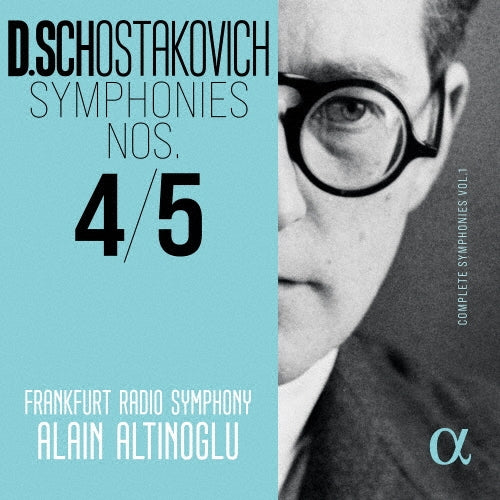 Alain Altinoglu、Frankfurt Radio Symphony Orchestra - Shostakovich: Complete Symphonies, Vol.1 -Nos.4, 5 - Import 2 CD