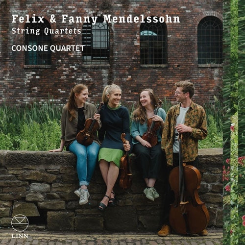 Consone Quartet - Mendelssohn:String Quartet No.4&6 / Fanny Mendelssohn:String Quartet - Import CD