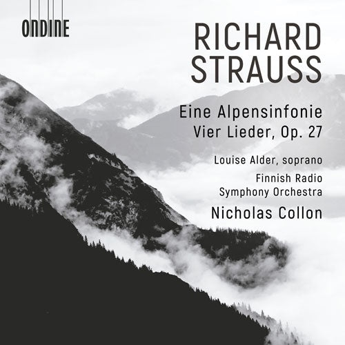 Nicholas Collon、Jukka-Pekka Saraste、Louise Alder - R.Strauss:Eine Alpensinfonie / 4 Lieder - Import CD