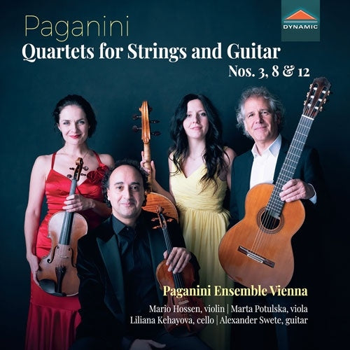 Paganini Ensemble Vienna - Paganini:Quartet For Strings And Guitar No.3,8&12 - Import CD