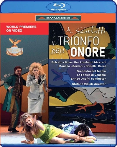 Enrico Onofri、Orchestra Del Teatro La Fenice、Giulia Bolcato、Rosa Bove - A.Scarlatti:Il Trionfo Dell'Onore(Bd) - Import Blu-ray Disc