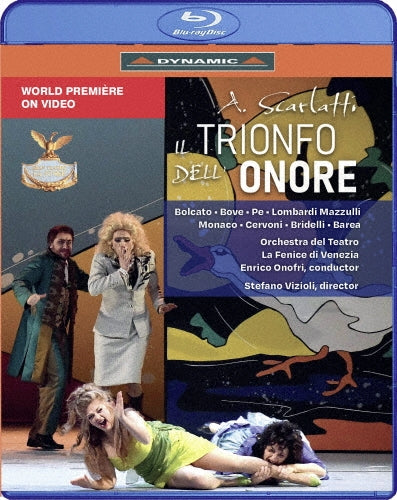 Enrico Onofri、Orchestra Del Teatro La Fenice、Giulia Bolcato、Rosa Bove - Scarlatti, Alessandro:Il Trionfo Dell'onore: Vizioli Onofri - Import Blu-ray Disc
