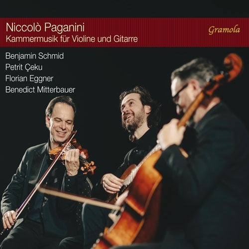 Benjamin Schmid、Petrit Ceku、Benedikt Mitterbauer、Florian Eggner - Paganini:Chamber Music For Violin&Guitar - Import CD