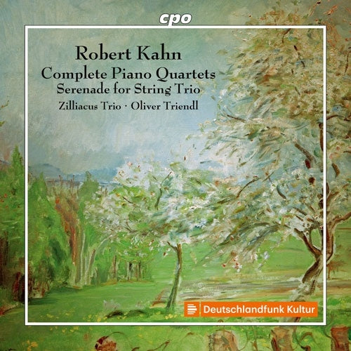 Oliver Triendl、Ziliax Trio - Kahn:Piano Quartets / Serenade For String Trio - Import 2 CD