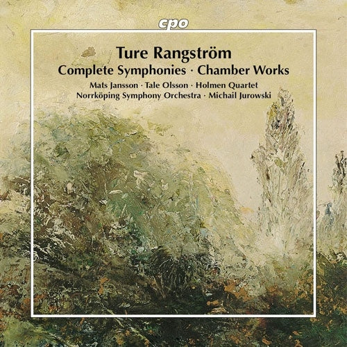 Michail Jurowski、Norrkoping Symphony Orchestra、Ture Rangström、Mats Jansson、Holmen Quartet - Rangstrom:Complete Symphonies / Chamber Works - Import 4 CD Box Set