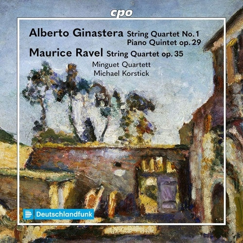 Minguet Quartett、Michael Korstick - Ginastera :Ginastera String Quartet No.1, Piano Quintet, Ravel String Quartet - Import CD
