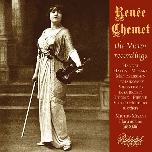 Rene Schmees - Renee Chemet : The Victor Recordings - Import CD