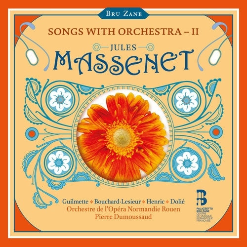 Ensamble Telos - Massenet : Melodies with Orchestra Vol.2 : Pierre Dumoussaud / Orchestre de l'Opera Normandie Rouen, Helene Guilmette, Marie-Andree Bouchard-Lesieur, etc. - Import CD