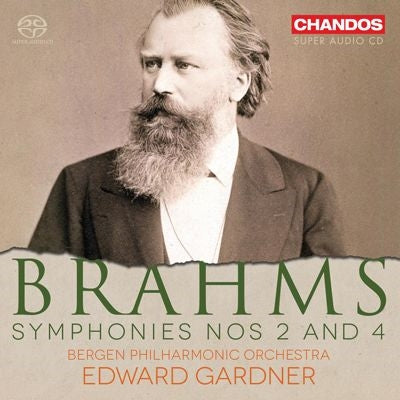 Edward Gardner - Brahms : Symphonies Nos.2, 4 : Bergen Philharmonic - Import SACD Hybrid