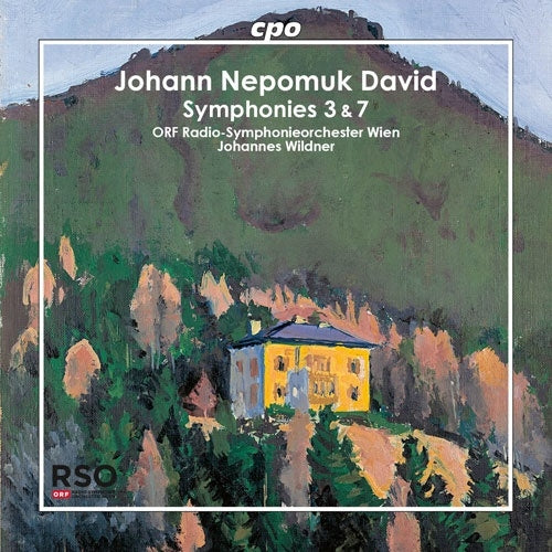 Johannes Wildner - David, Johann Nepomuk : Symphonies Nos.3, 7 / ORF Symphonie Orchester - Import CD