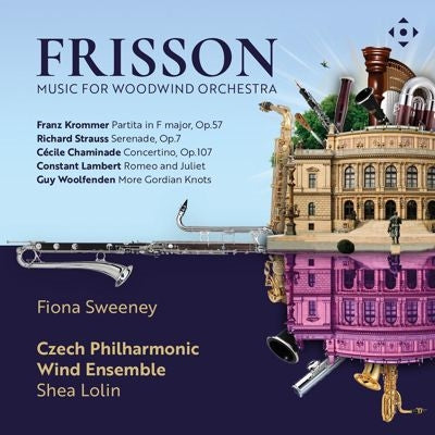 Hans Graf - Frisson -Music for Woodwind Orchestra : Fiona Sweeney(Fl)Shea Lolin / Czech Philharmonic Wind Ensemble - Import CD