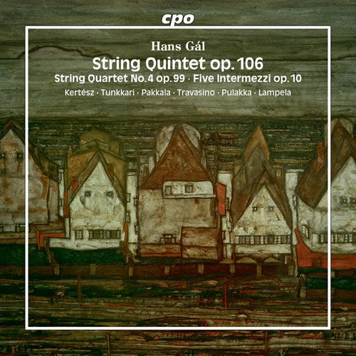 Katalin Kertesz 、Reijo Tunkkari - Gal, Hans :String Quintet, String Quartet, 4, Etc: K.kertesz Tunkkari(Vn)Pakkala Travasino(Va)Pulakka Lampela(Vc) - Import CD
