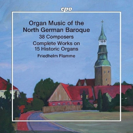 Friedhelm Flamme - Organ Music of the North German Baroque : Friedhelm Flamme - Import 22 CD Box Set